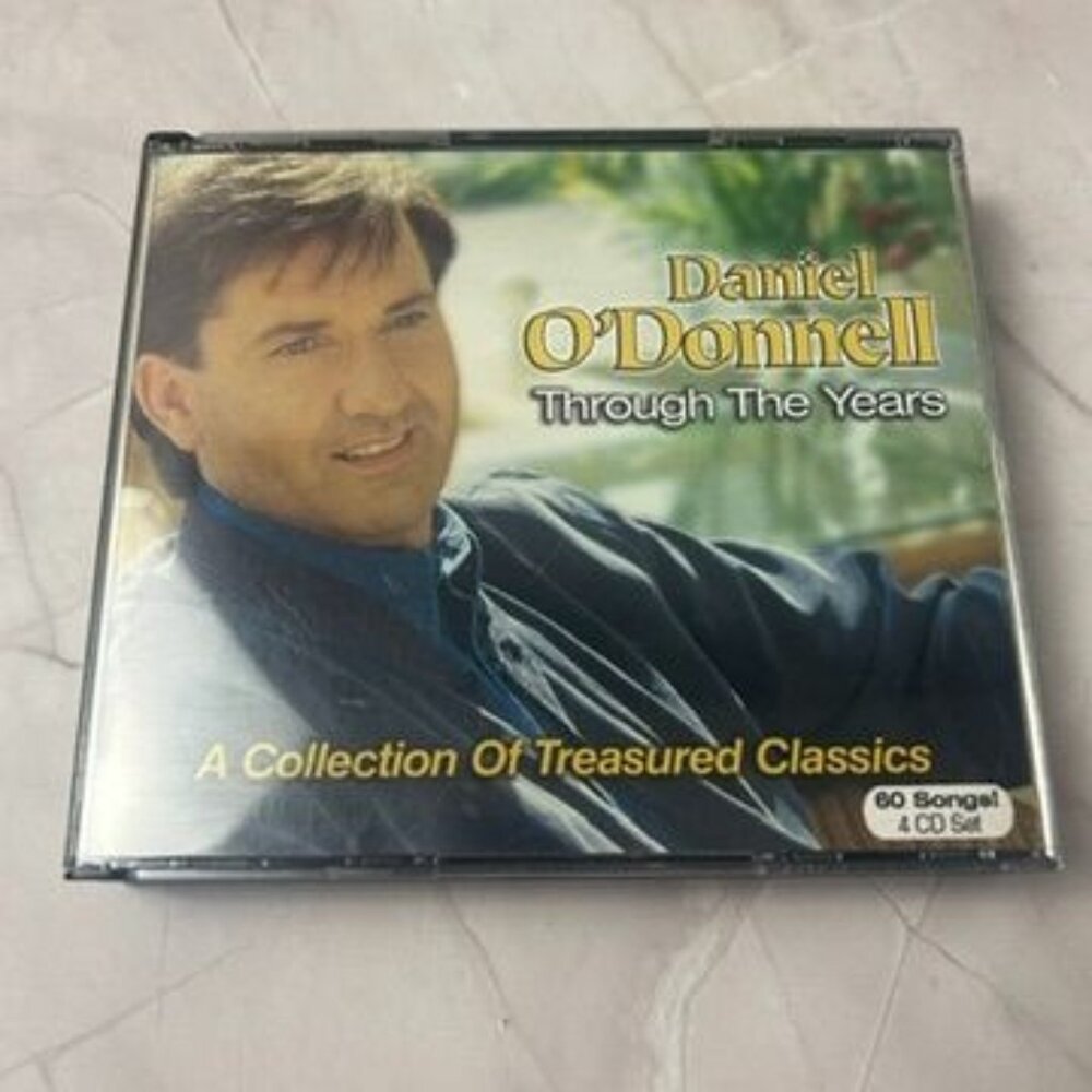 Daniel O'Donnell Through The Years 4-CD Set Collection 60 Songs 2007